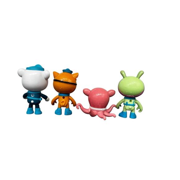 Disney Fisher-Price Octonauts: Professor Inkling Tweak Capt. Barnacles Kwazii - Picture 6 of 8